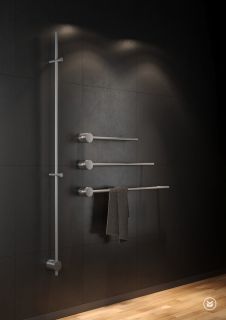 Электрический полотенцесушитель Broner Bruno BV.007.170.0000.P 170 см с кнопкой хром