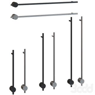 Электрический полотенцесушитель Broner Bruno NF.BR.007.100.0000.S 100 см без кнопки сатин