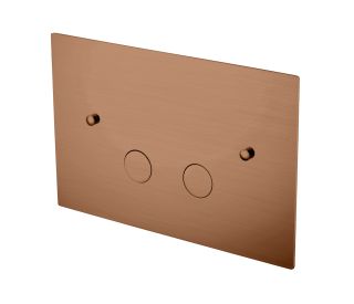 Кнопка смыва Boheme 647-BRB брашированная бронза