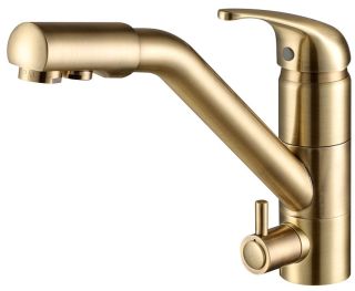 Смеситель для кухни Paulmark Hessen He213017-BR бронза