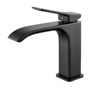 Смеситель для раковины Shevanik S4001H чёрный