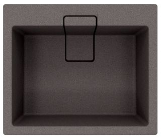 Кухонная мойка Florentina Ривьера 600 чёрный