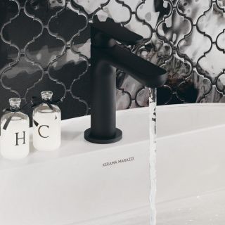Смеситель для раковины Kerama Marazzi Ole 69412KM.01.093 чёрный матовый