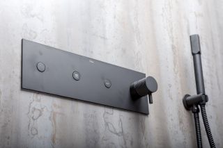 Душевая система Boheme Fusion 130-2-B чёрный