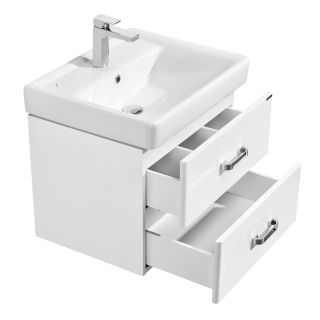 Тумба под раковину Акватон Америна 60см белый 1A135401AM010