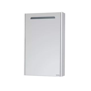 Зеркальный шкаф Акватон Сильва 50см дуб полярный 1A215502SIW7L