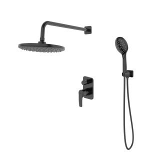 Душевой комплект IDDIS Ray RAYBL02i67 чёрный матовый