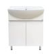 Напольная тумба под раковину Misty Амур 70см белый