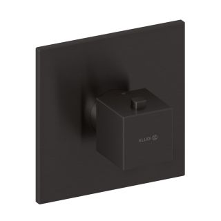 Смеситель-термостат для ванны Kludi Decus 54739N275 сталь оружейная брашированная