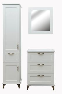 Пенал напольный Эстет Bali Classic ФР-00002157 Л 42см белый