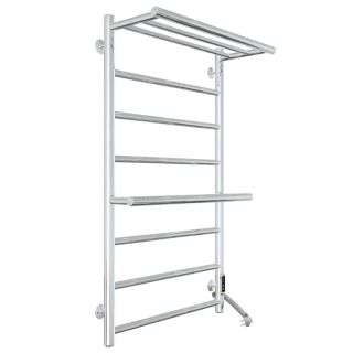 Полотенцесушитель электрический Laris Лавина 73207651 правый с полками П9 50x80см хром