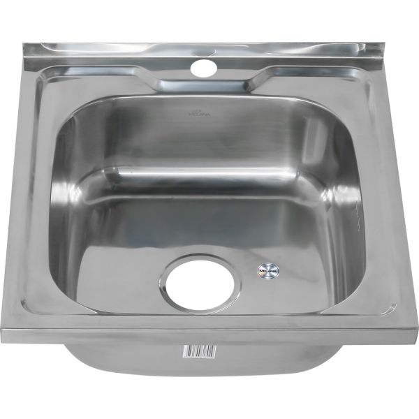 Мойка 5050 Melana 0,6/160 хром с сифоном (012 t*15)