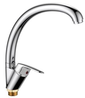 Смеситель для кухни Haiba HB4116-2 хром