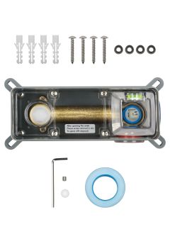 Встраиваемый смеситель для раковины Wonzon & Woghand WW-105-MW белый матовый