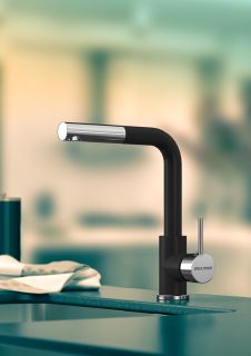 Смеситель для кухни Paulmark Kassel Ka214311-401 антрацит