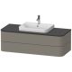 Столешница Duravit Happy HP031KM8080 130 см графит