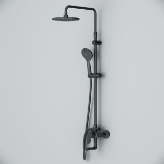 Душевая стойка Am.Pm Sunny чёрный матовый F0785C922