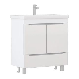 Тумба под раковину напольная Vigo Grani 286 80 см белый