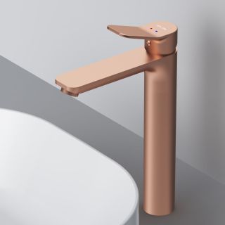 Смеситель для раковины AM.PM  X-Joy F85A92044 розовое золото