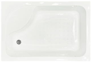 Душевой поддон Royal Bath 100x80см левый белый RB8100BP-L