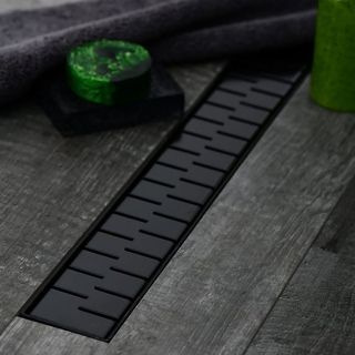 Душевой лоток Paini Medium CH450MC 45см чёрный матовый