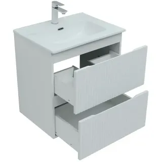 Тумба под раковину Aquanet Джейн 335422 60 см белый матовый