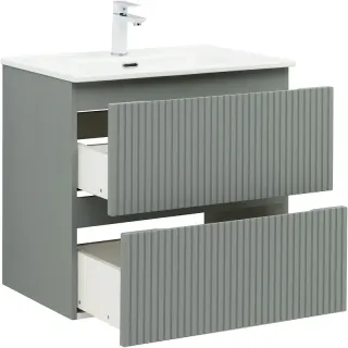 Тумба под раковину Aquanet Джейн 313317 70 см мисти грин