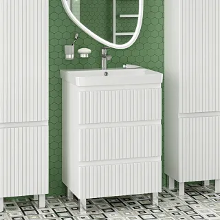 Подвесная тумба под раковину Brevita Victory 105 УТ000024308 белый