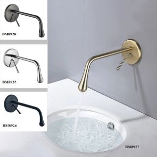 Встраиваемый смеситель для раковины Boch Mann Tropfen никель матовый BM8928