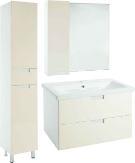 Пенал Bellezza Пегас 35см правый бежевый 00000011261