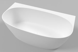 Ванна из искусственного камня Whitecross Pearl A 0214.155080.200 150x80см белый матовый