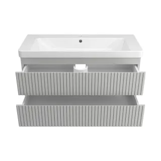 Подвесная тумба под раковину Brevita Victory 105 УТ000025791 серый