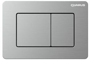 Клавиша смыва Charus Robusto FP.310.BSS.05 матовая сталь, антивандальная