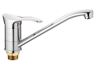 Смеситель для кухни Haiba HB4901 хром