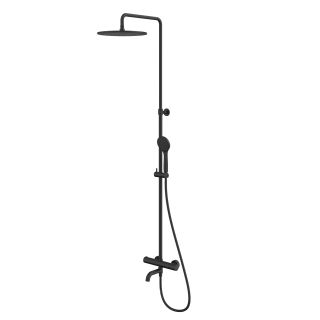 Душевая стойка термостатическая WHITECROSS Y Y1234BASICBL чёрный матовый