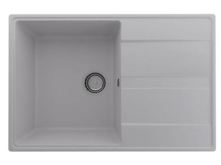 Кухонная мойка Ulgran Quartz Prima 750-04 платина