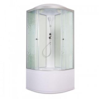 Душевая кабина Deto L 910 с гидромассажем 100х100х215 см