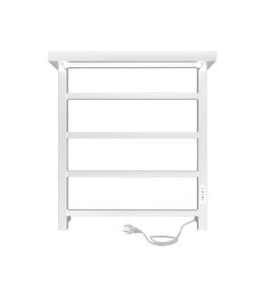Полотенцесушитель электрический Indigo Forma LEF60-50WMRt с полкой 60x50 см белый матовый