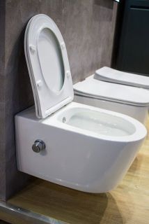 Подвесной унитаз Art&Max Zoe безободковый белый AM9322C1CHR