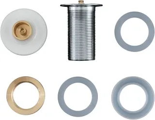 Донный клапан Aquane 330950 без перелива белый