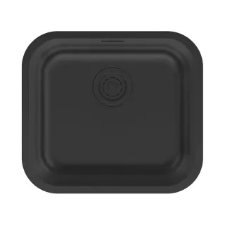 Кухонная мойка PAULMARK VELLO 48 UNI VE48-MBN черный матовый