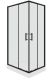Душевой уголок Parly ZQ121B с поддоном 120x80см чёрный