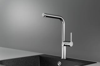 Смеситель для кухни Granula 9502, НЕРЖ Нерж