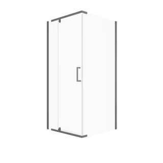 Душевой уголок Triton Терра-Графит Щ0000073938 90x90 см профиль графит стекло прозрачное