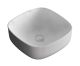 Раковина накладная Ceruttispa CR0010 43см белый