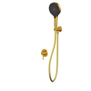 Встраиваемый смеситель для душа WHITECROSS Y YSET02TOPGLB брашированное золото