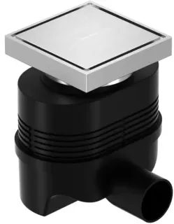 Душевой трап Allen Brau Priority 9.50023.BN  10 см никель браш