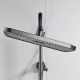Душевая стойка Shevanik S9636T оружейная сталь