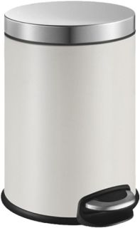 Ведро для мусора WELTWASSER WW ERFIE WT 8L БЕЛОЕ