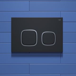 Клавиша смыва IDDIS Unifix 004 UNI04BCi77 чёрный матовый